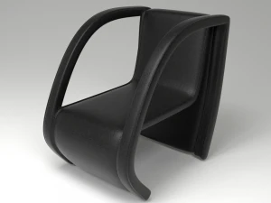 set of chairs 1 3D Model