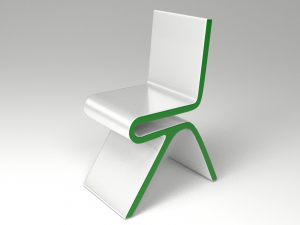 set of chairs 1 Model 3D