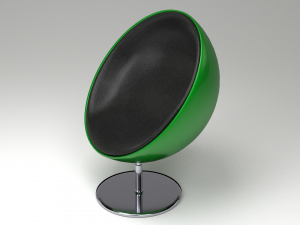 set of chairs 1 Model 3D
