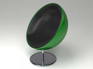 set of chairs 1 3D Model