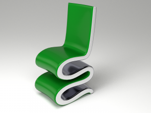 set of chairs 1 Model 3D