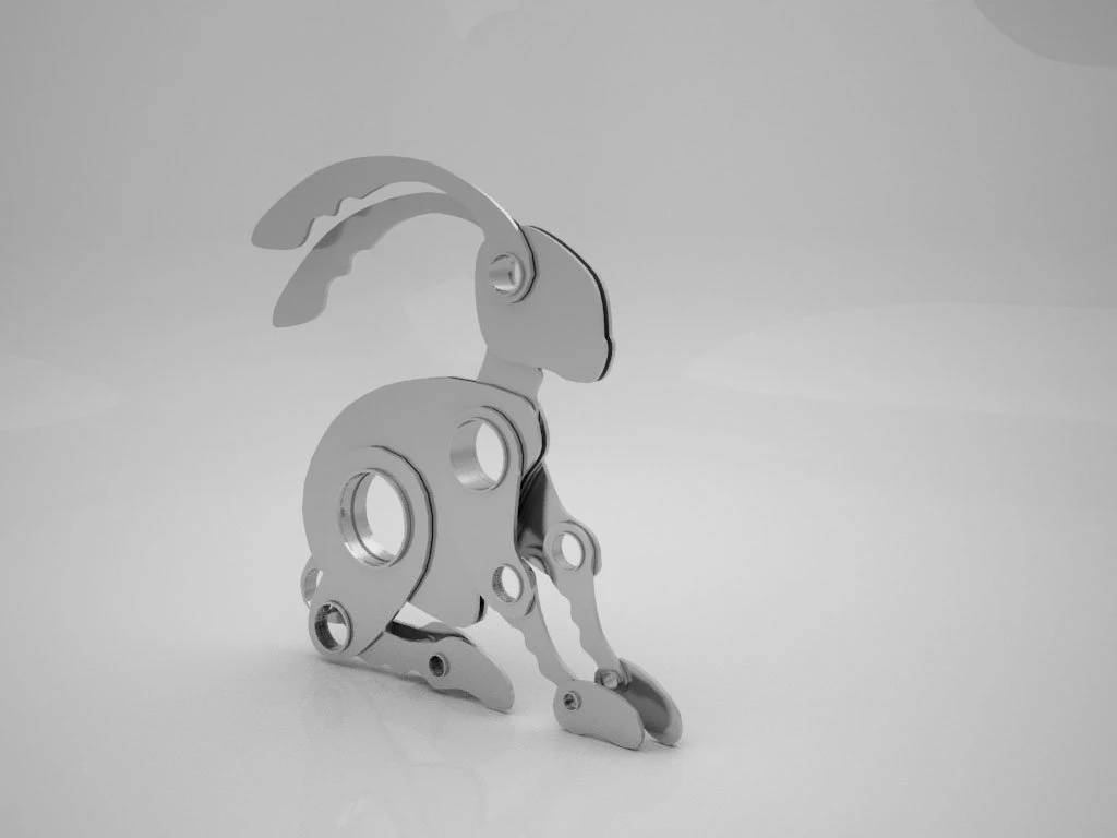 rabbit 3D Model .c4d .max .obj .3ds .fbx .stl .blend