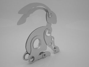 rabbit Modèle 3D
