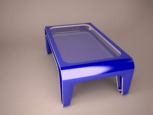 table in hi-tech 3D Model