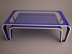 table in hi-tech 3D Model