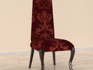 simple old chair Model 3D