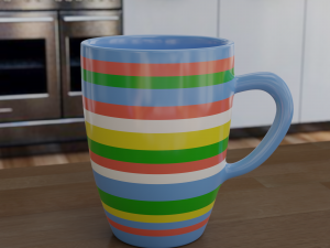 coffe mug 3D मॉडल