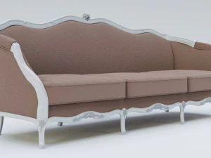 диван Людовика XV 3D Модель