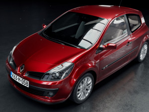 renault clio 3D Model