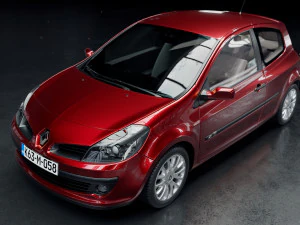 Рено Кліо 3D Модель