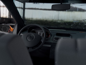 renault clio 3D Модель