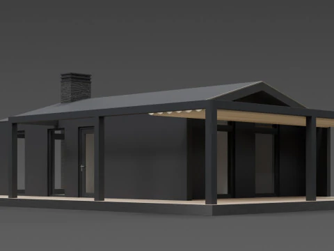 Павільйон Shadowline 3D Модель