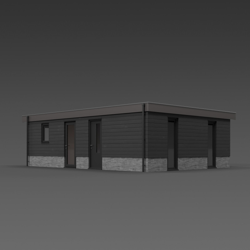 NordEdge Cabin Modèle 3D .c4d .max .obj .3ds .fbx .stl .blend