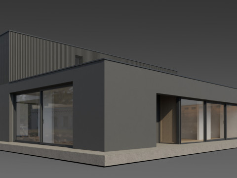 Nordic home 3D 模型