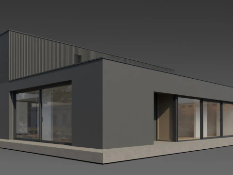 Північний будинок 3D Модель