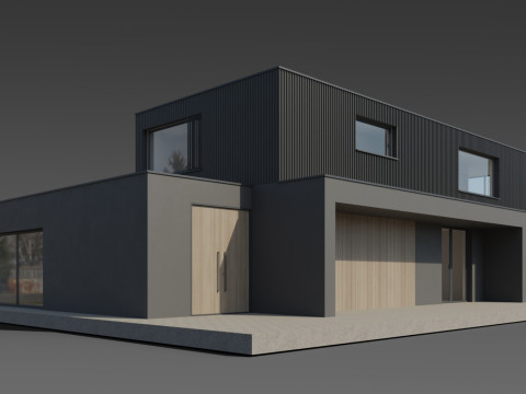 Nordic home 3D Model