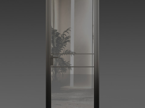 Glass doors pack 3D Model