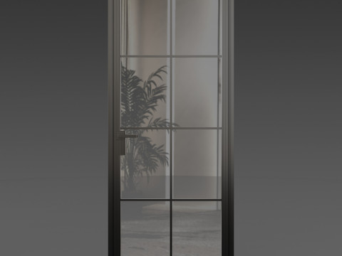 Glass doors pack 3D Model