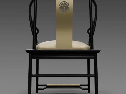 М'яке крісло Indochine 3D Модель