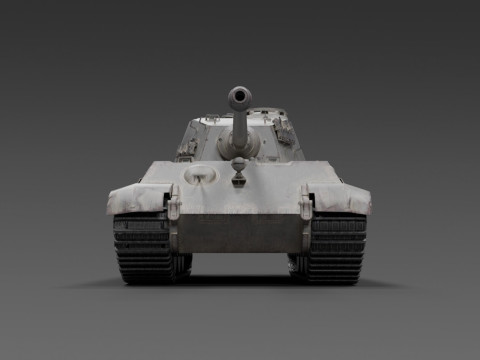 Panzerkampfwagen Tiger Ausf B 3D Model