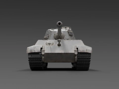 Panzerkampfwagen Tiger Ausf B 3D Model