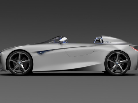 Vision Connected Drive car Modello 3D