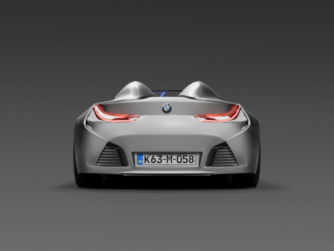 Vision Connected Drive car Modello 3D