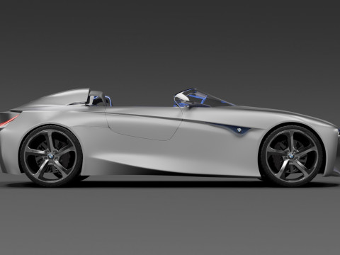 Vision Connected Drive car Modello 3D