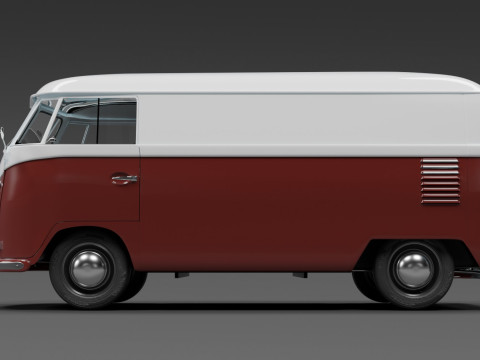 Volkswagen Type 2 3D Model