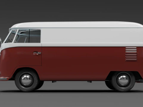 Volkswagen Type 2 3D Model