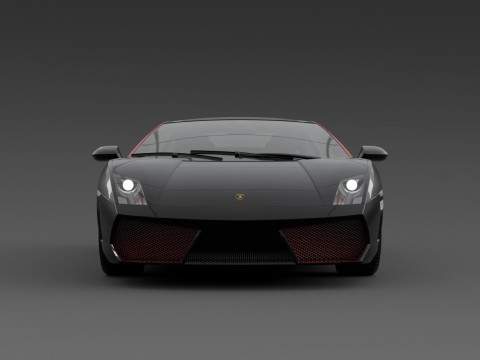 Gallardo LP560-4 Superleggera 3D 모델