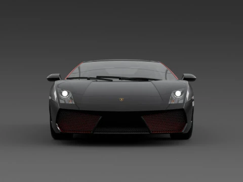 Gallardo LP560-4 Superleggera 3D Модель