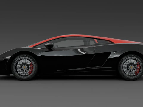 Gallardo LP560-4 Superleggera 3D Model