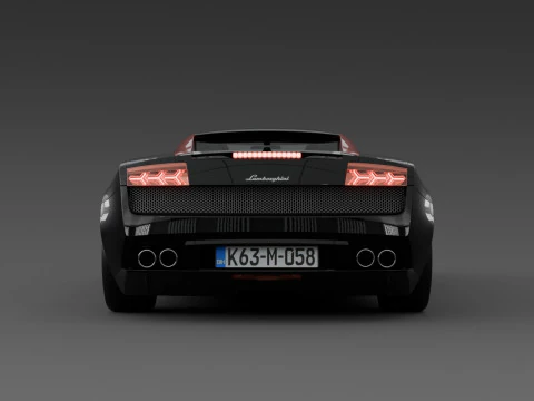 Gallardo LP560-4 Superleggera 3D Model