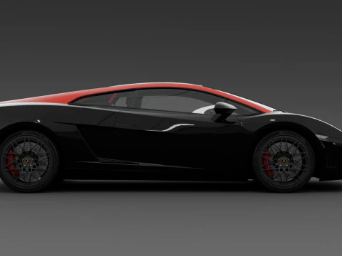 Gallardo LP560-4 Superleggera 3D Model