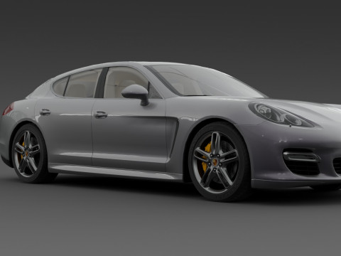 Porsche Panamera 3D 모델