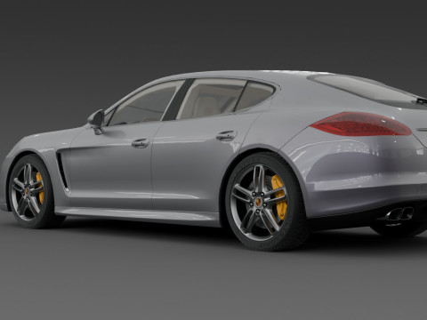 Porsche Panamera 3D Model