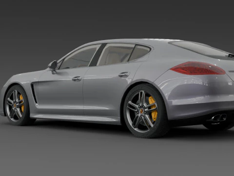 Porsche Panamera 3D Model