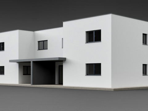 复式住宅阿姆拉赫 3D 模型