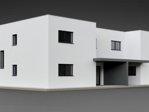 复式住宅阿姆拉赫 3D 模型