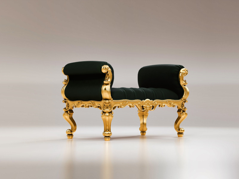 阿布索洛姆·罗什长凳 3D 模型 .c4d .max .obj .3ds .fbx .stl .blend 