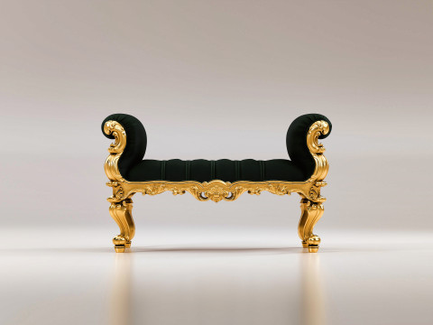 阿布索洛姆·罗什长凳 3D 模型