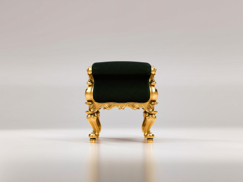 阿布索洛姆·罗什长凳 3D 模型