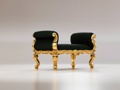 阿布索洛姆·罗什长凳 3D 模型