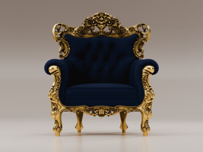 贝洛尼扶手椅 3D 模型 .c4d .max .obj .3ds .fbx .stl .blend 