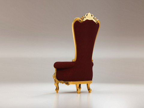 King-Sessel 3D Modell