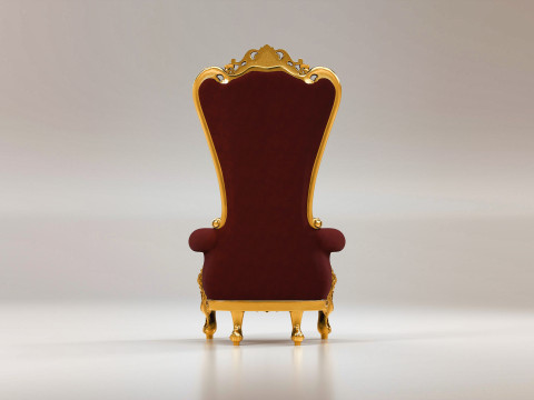 King-Sessel 3D Modell