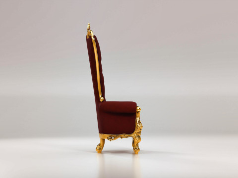 King-Sessel 3D Modell