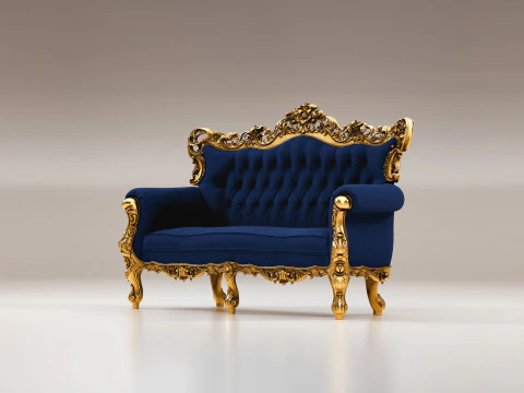 Диван Беллоні 3D Модель