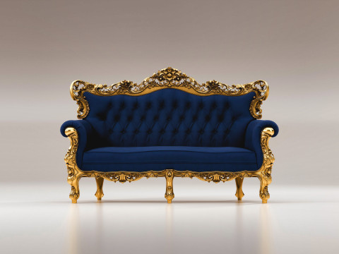 ベッローニソファ 3Dモデル